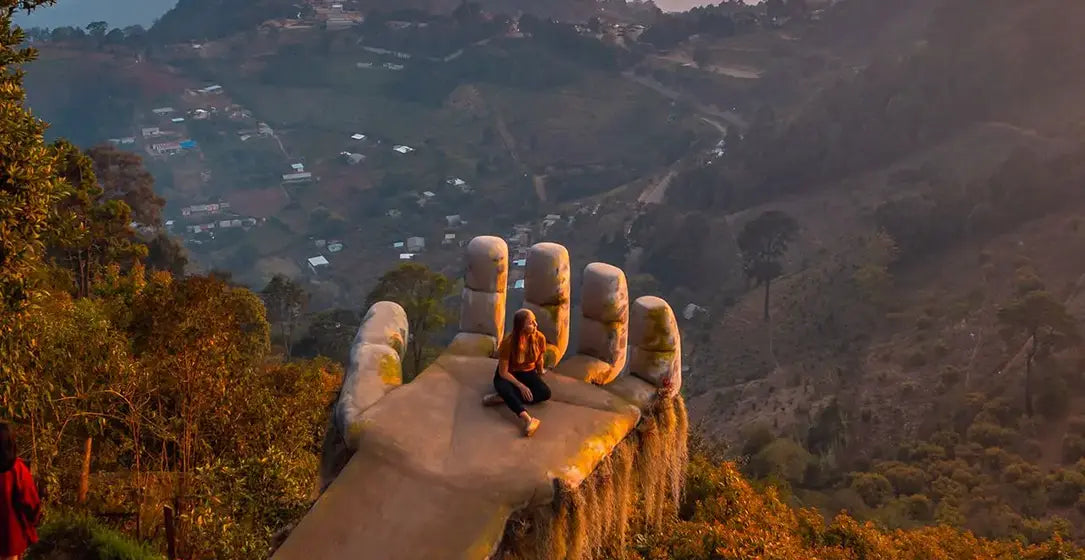 Volcán Acatenango y antigua Guatemala
